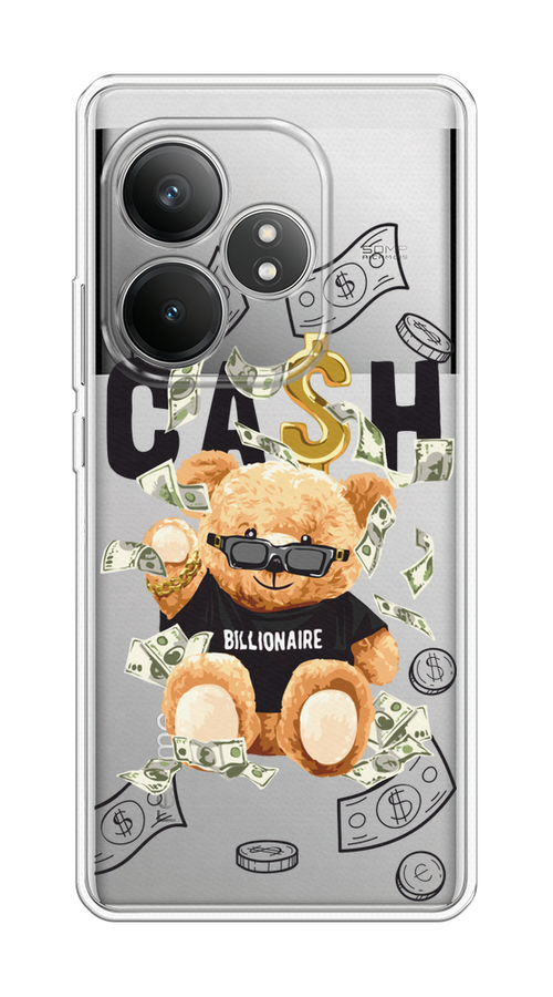 

Чехол Case Place на Realme GT 6T "Big cash", Черный;серый;бежевый, 2517550-1