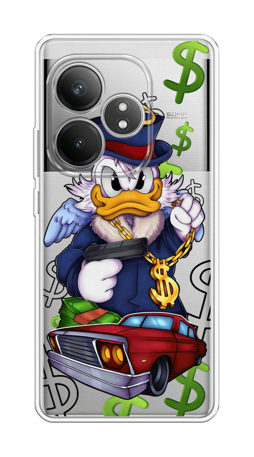 

Чехол Case Place на Realme GT 6T "Scrooge McDuck with a Gold Chain", Красный;синий;белый, 2517550-1