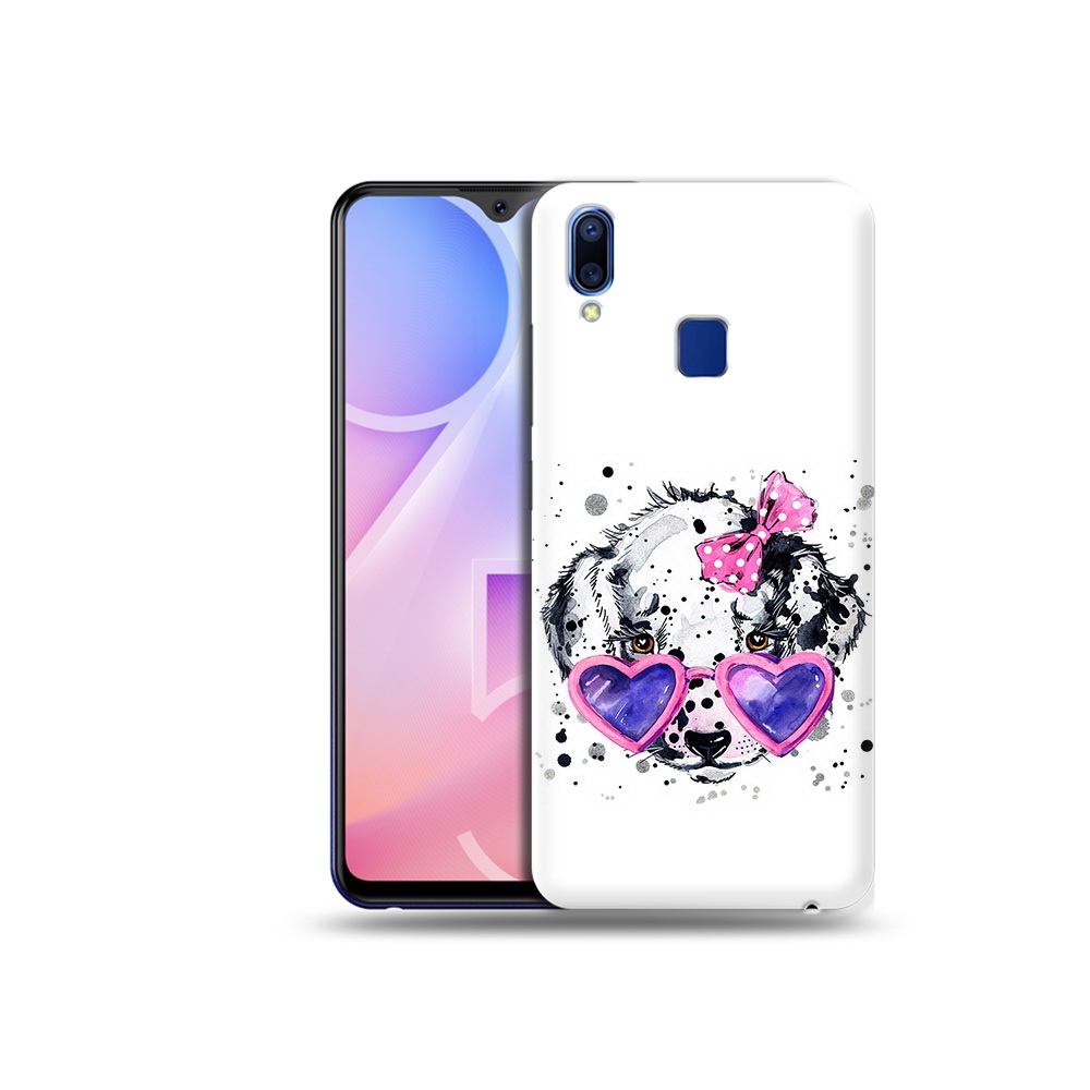 

Чехол MyPads Tocco для Vivo Y95 долматинец в очках (PT122996.436.337), Прозрачный, Tocco