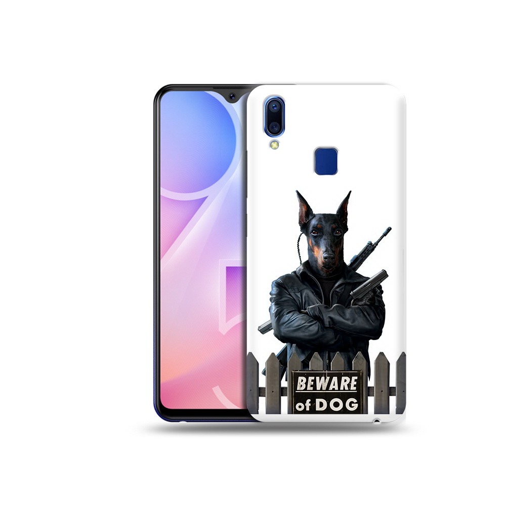 

Чехол MyPads Tocco для Vivo Y95 доберман (PT122996.436.332), Прозрачный, Tocco