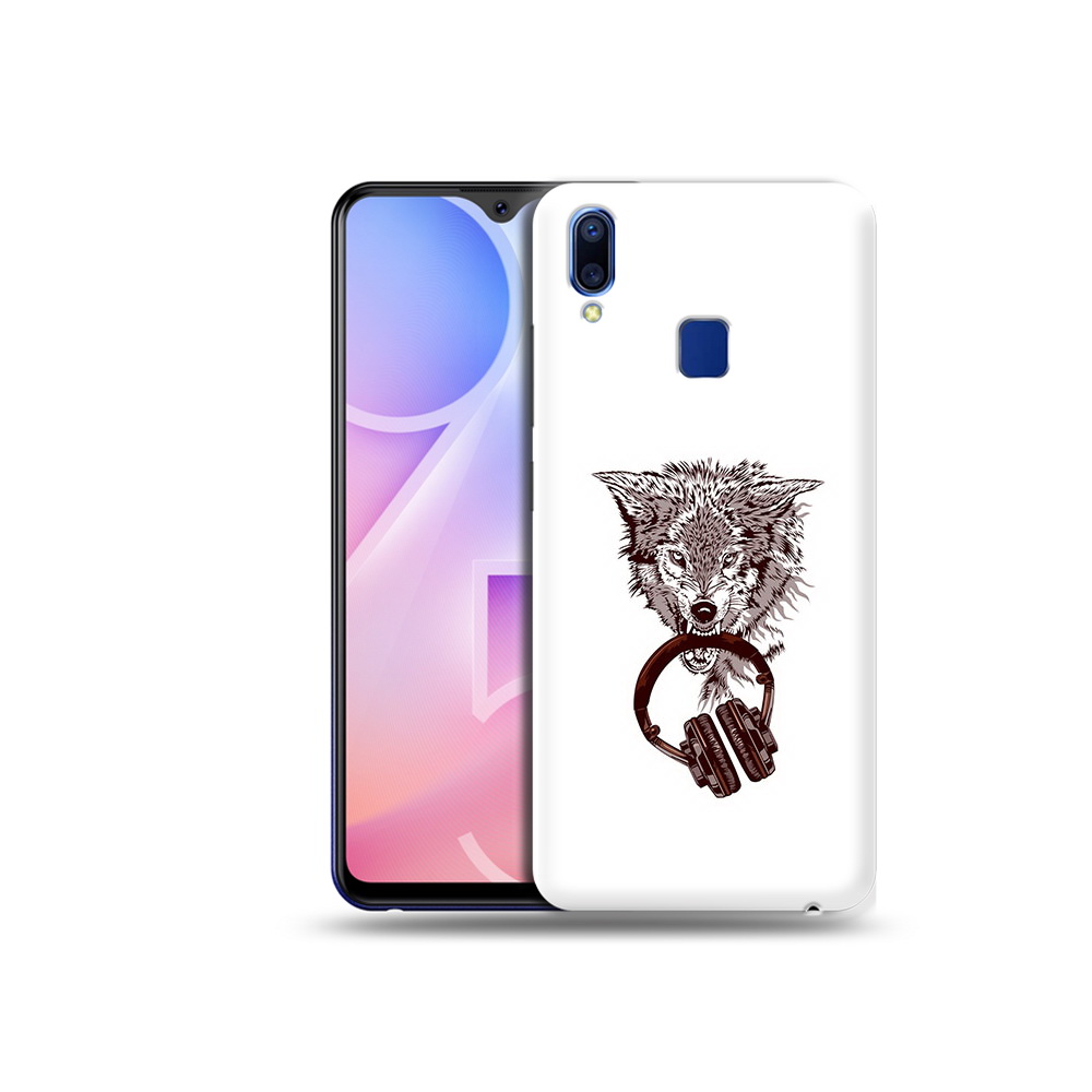 

Чехол MyPads Tocco для Vivo Y95 дикий волк (PT122996.436.325), Прозрачный, Tocco