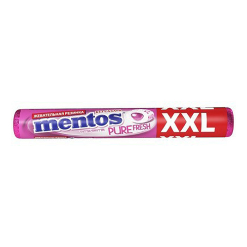 фото Жевательная резинка mentos pure fresh тутти фрутти 23,3 г