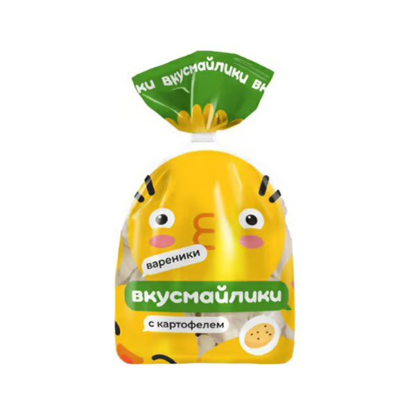 

Вареники Вкусмайлики с картофелем 700 г