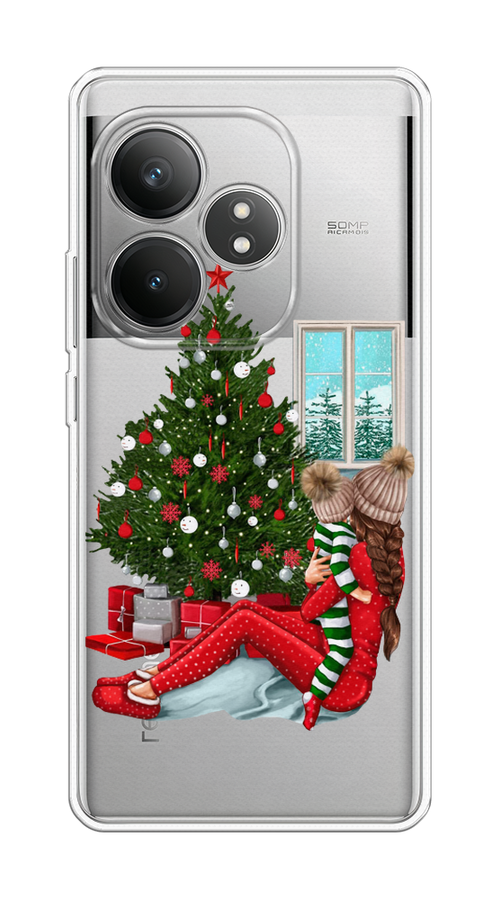 

Чехол Case Place на Realme GT 6T "Новый год с мамой", Красный;зеленый;голубой, 2517550-1