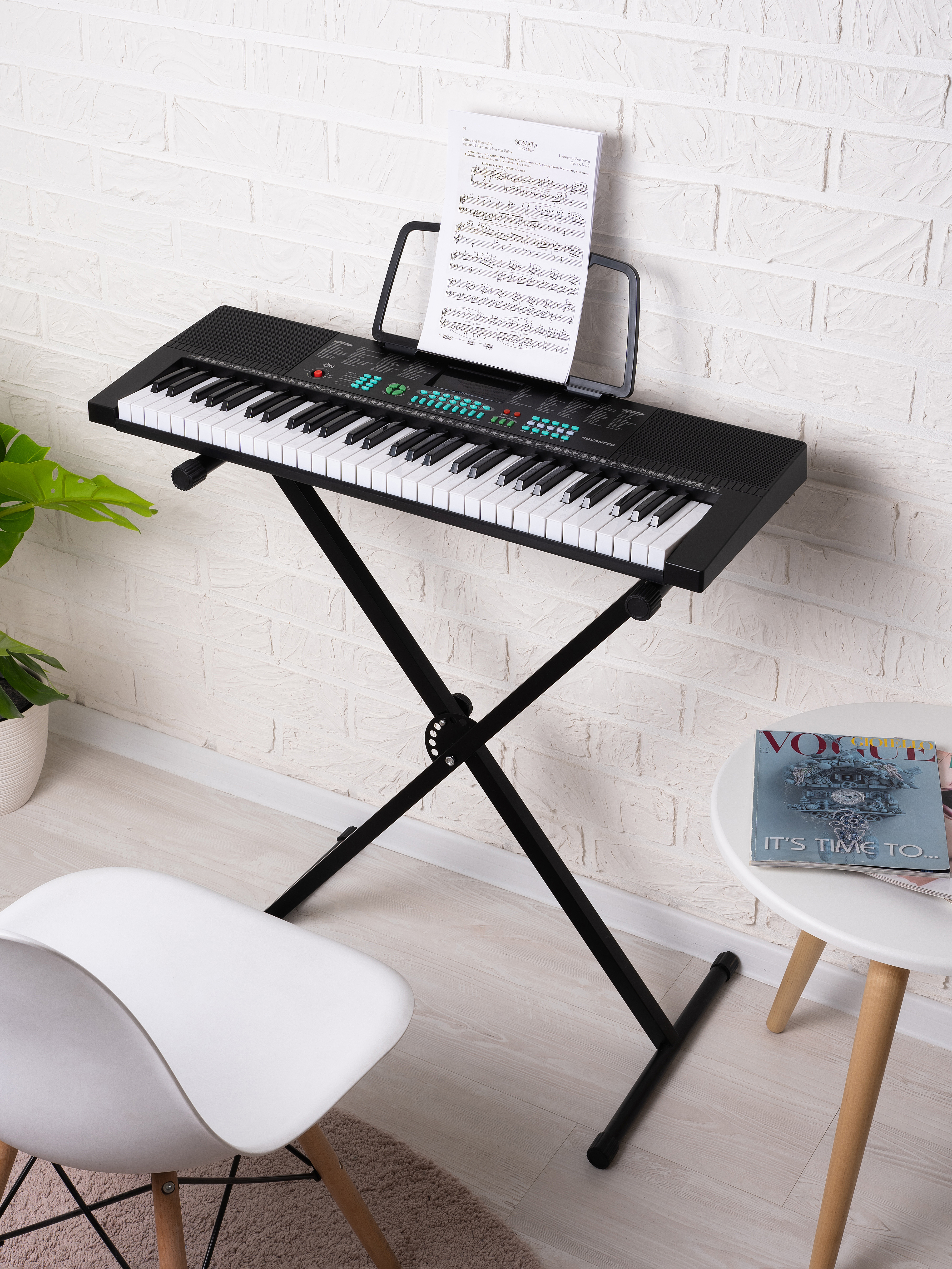 Синтезатор ON Advanced 61 клавиша AD61/TR-BK