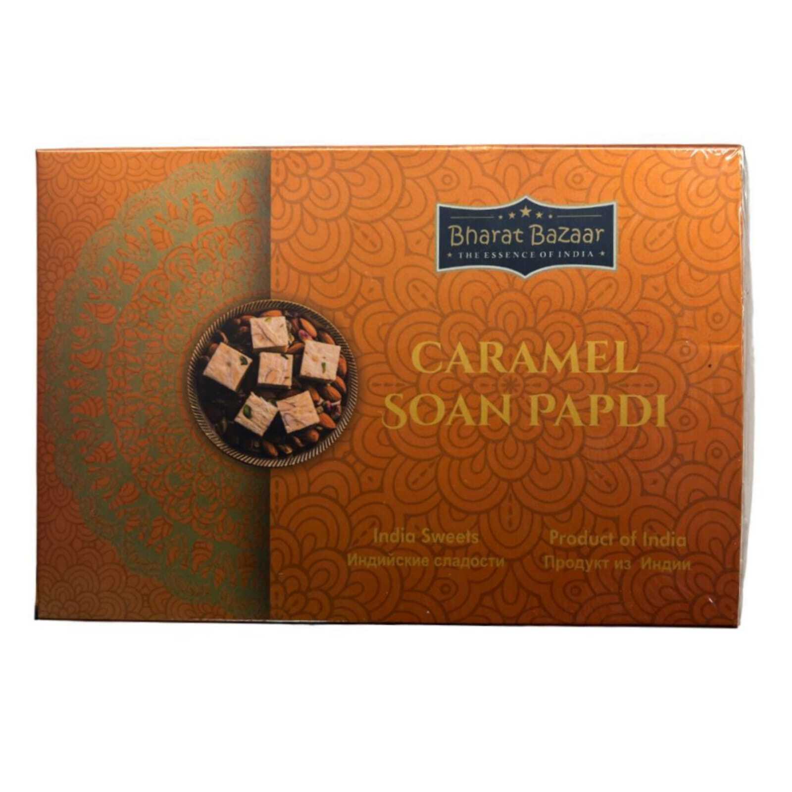 

Индийская халва Bharat Bazaar со вкусом карамели Soan Papdi Caramel, 250 г