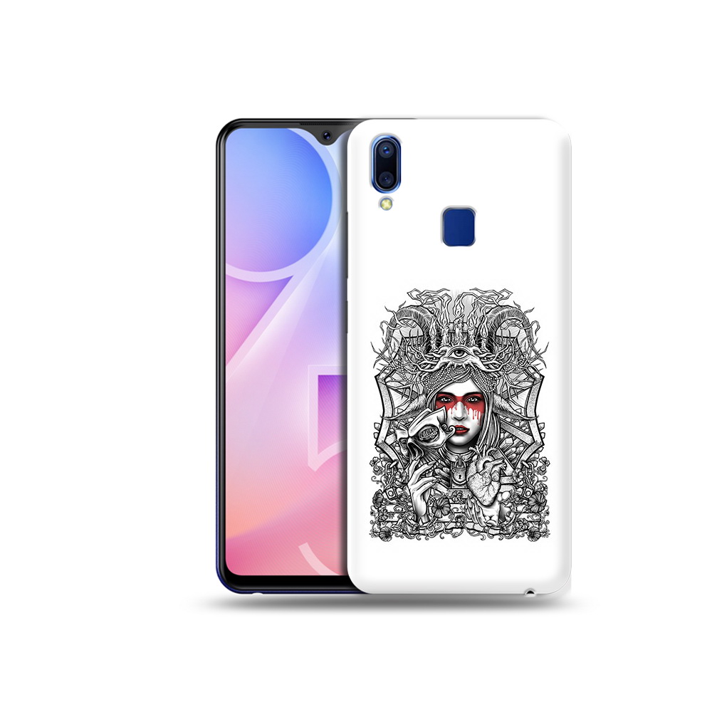 

Чехол MyPads Tocco для Vivo Y95 грусная девушка (PT122996.436.302), Прозрачный, Tocco
