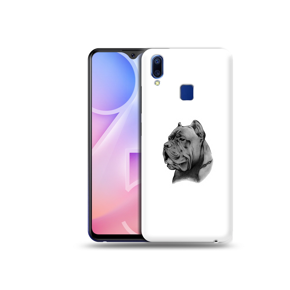 

Чехол MyPads Tocco для Vivo Y95 грозный бульдог (PT122996.436.300), Прозрачный, Tocco