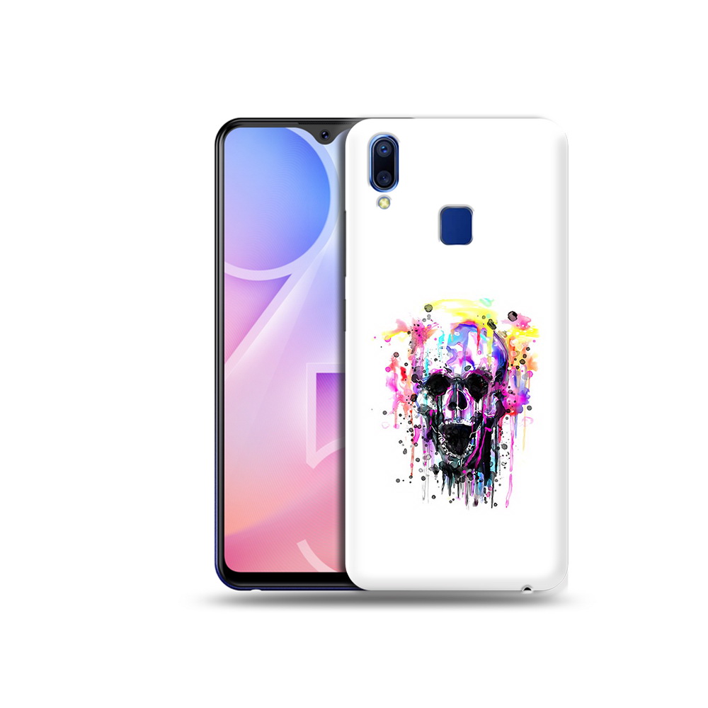 

Чехол MyPads Tocco для Vivo Y95 граффити череп (PT122996.436.298), Прозрачный, Tocco