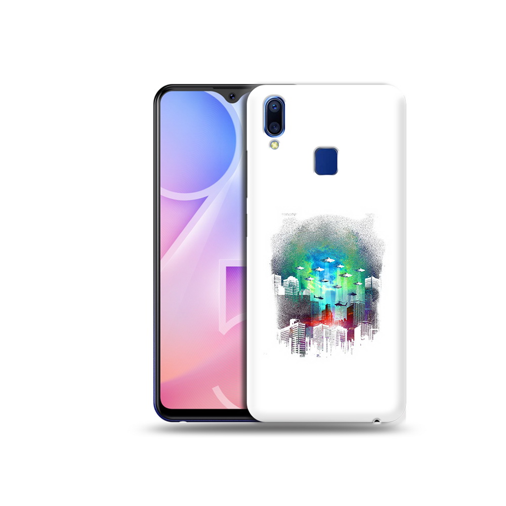 

Чехол MyPads Tocco для Vivo Y95 город в свечении (PT122996.436.296), Прозрачный, Tocco