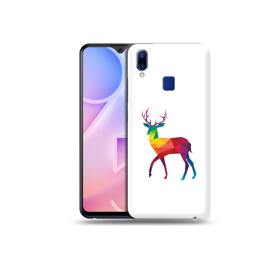 

Чехол MyPads Tocco для Vivo Y95 геометрический олень (PT122996.436.286), Прозрачный, Tocco