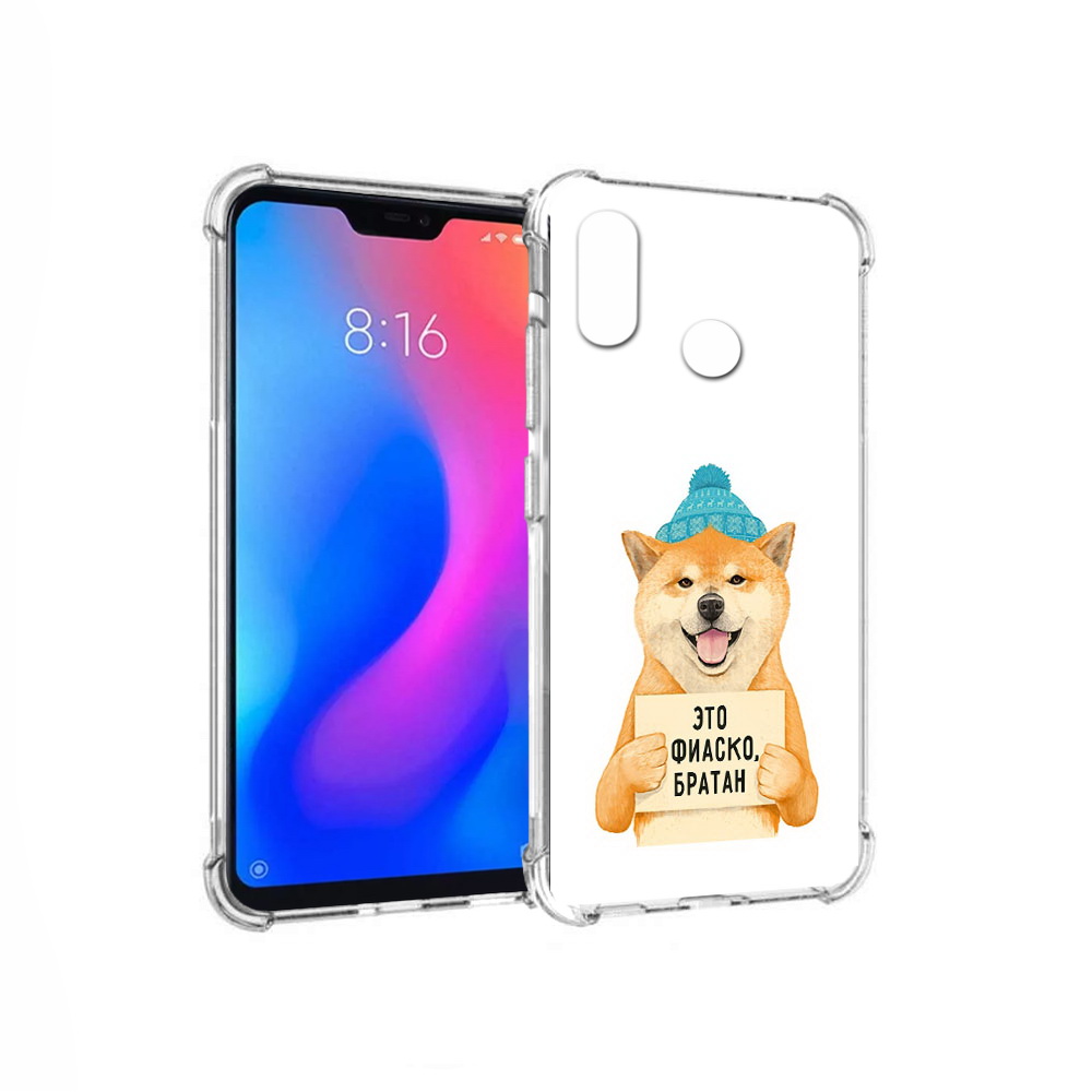 

Чехол MyPads Tocco для Xiaomi Redmi 6 Pro фиаско (PT113887.306.656), Прозрачный, Tocco