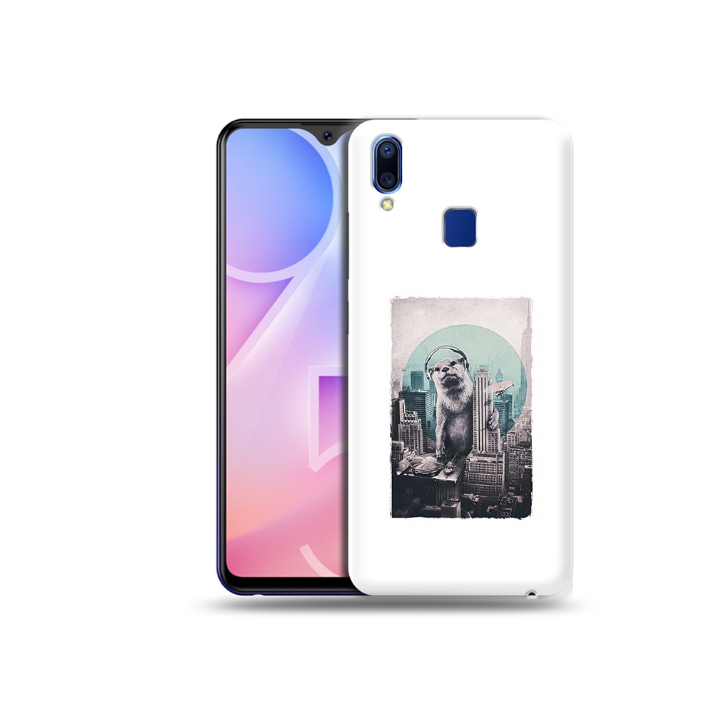 

Чехол MyPads Tocco для Vivo Y95 выдра в городе (PT122996.436.283), Прозрачный, Tocco
