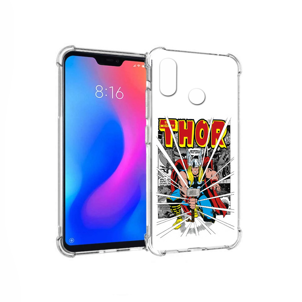 

Чехол MyPads Tocco для Xiaomi Redmi 6 Pro тор рисунок (PT113887.306.647), Прозрачный, Tocco