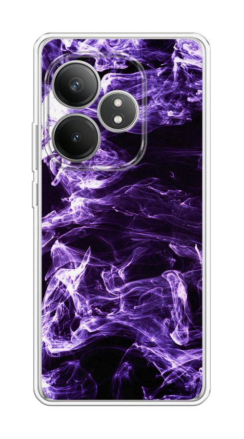 

Чехол Case Place на Realme GT 6T "Фиолетовый дым", Фиолетовый;белый;черный, 2517550-1