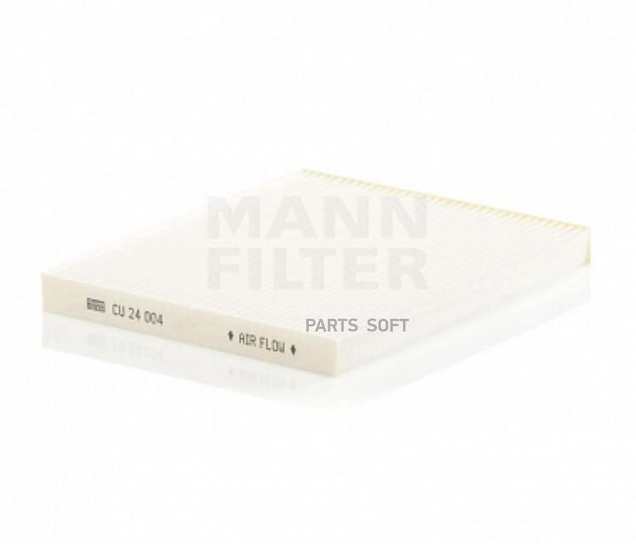 

Фильтр Салонный Mann-Filter Cu 24 004 MANN-FILTER арт. CU 24 004