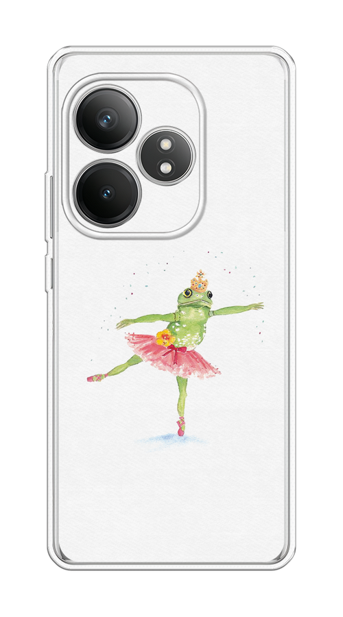 

Чехол Case Place на Realme GT 6T "Лягушка-балерина", Зеленый, 2517550-1