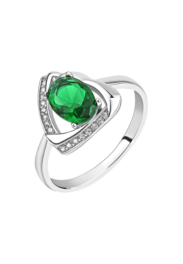 Кольцо из серебра с фианитом р. 17 Kari Jewelry КЛ-5481