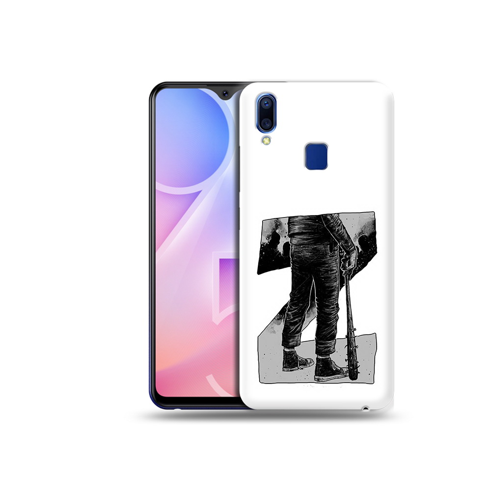 

Чехол MyPads Tocco для Vivo Y95 воин черно белый (PT122996.436.265), Tocco