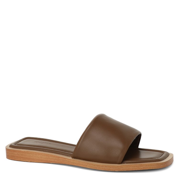 

Шлепанцы женские Tendance YS-23002L-2 коричневые 39 EU, Коричневый, YS-23002L-2