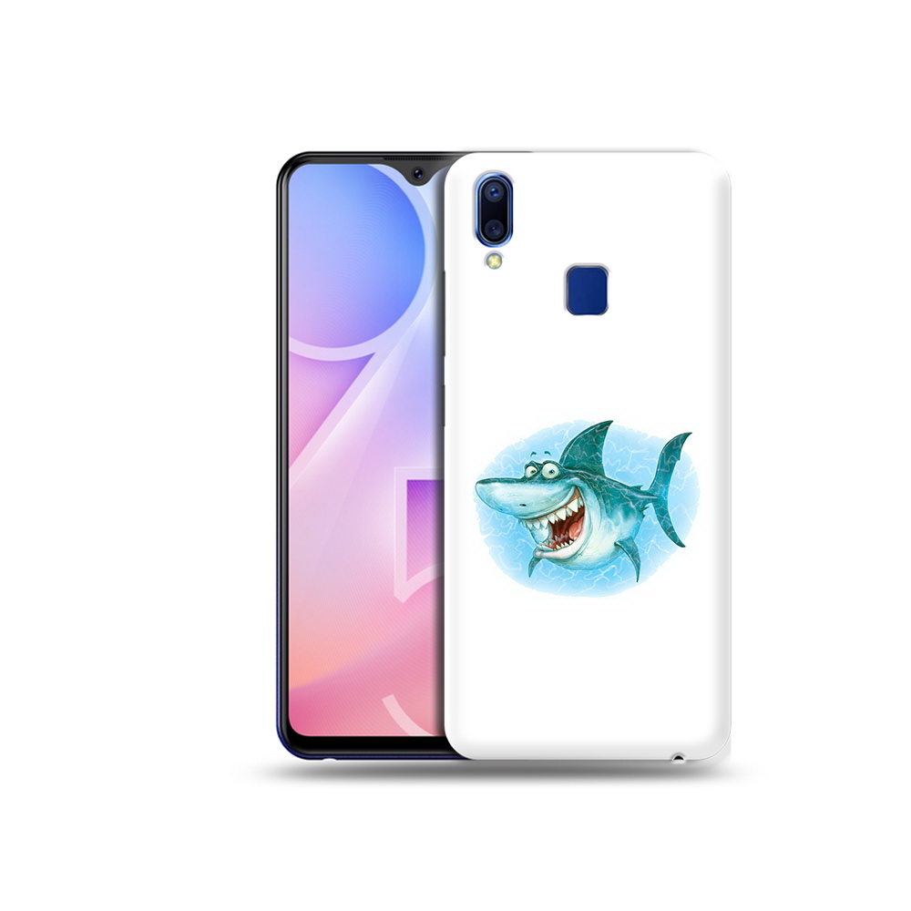 

Чехол MyPads Tocco для Vivo Y95 веселая акула (PT122996.436.261), Прозрачный, Tocco