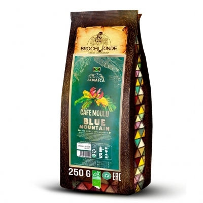 Молотый кофе Broceliande Jamaica Blue Mountain, 250 кг