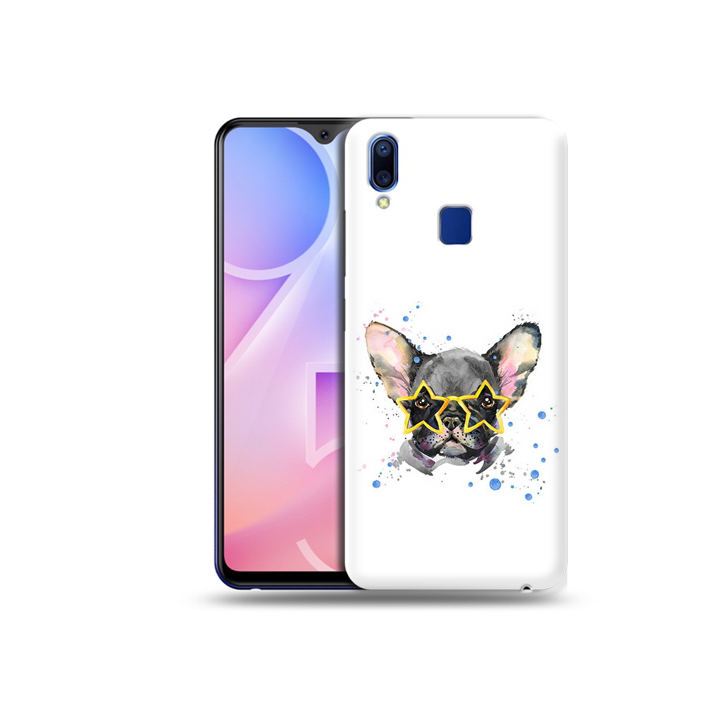 

Чехол MyPads Tocco для Vivo Y95 буля в очках (PT122996.436.252), Прозрачный, Tocco