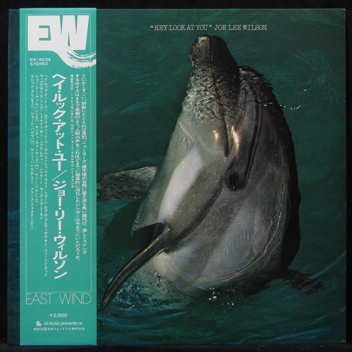 

LP Joe Lee Wilson - Hey Look At You (+ obi) East Wind (307943)