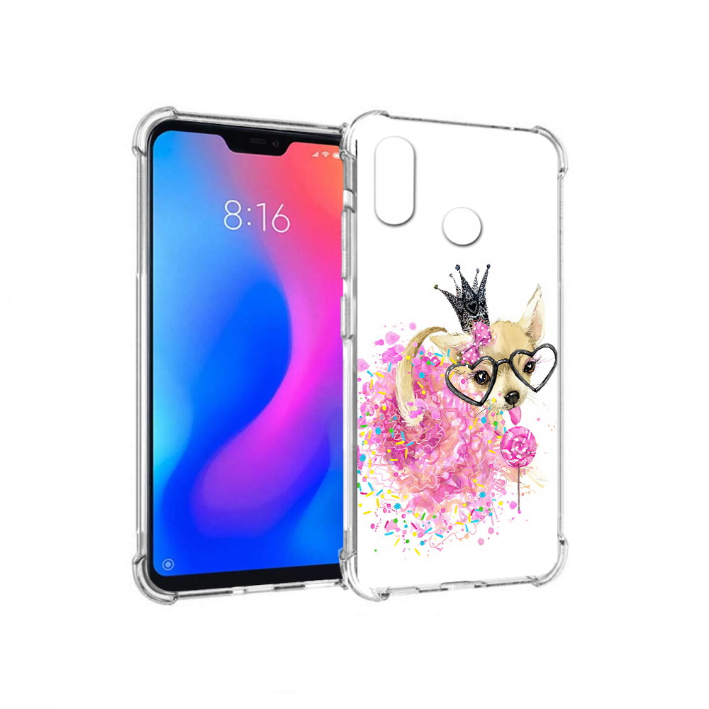 

Чехол MyPads Tocco для Xiaomi Redmi 6 Pro сладкая принцесса (PT113887.306.606), Прозрачный, Tocco