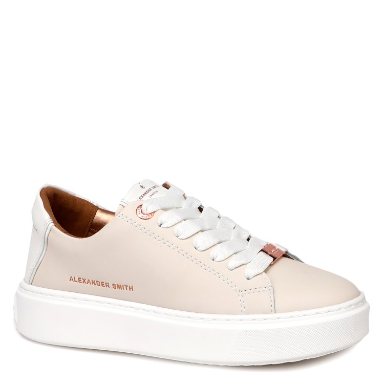 

Кеды женские Alexander Smith LDW 80 бежевые 37 EU, Бежевый, LDW 80
