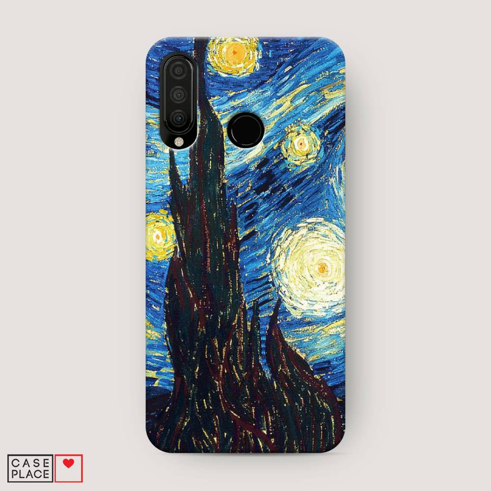 

Чехол Awog "Ван Гог Звездная ночь" для Huawei P30 Lite