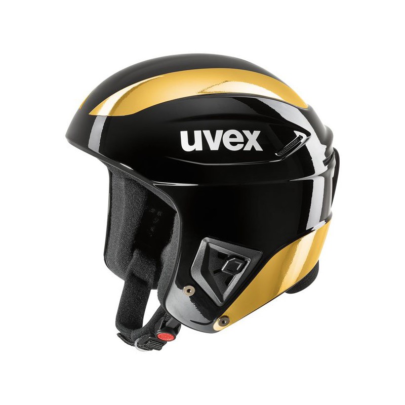 

Шлем Uvex 2022-23 Race+ Black Mat/Black Gold (См:57-59), Race+