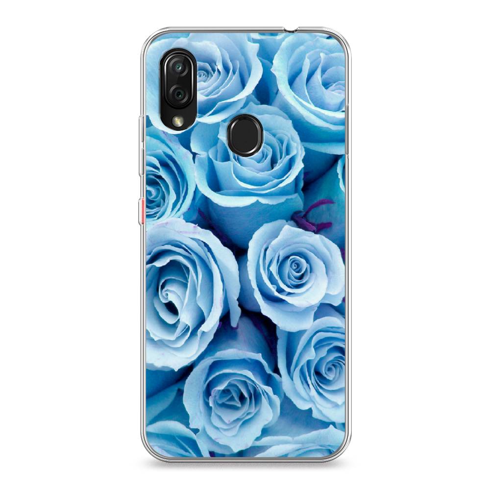 

Чехол Awog на ZTE Blade V10 Vita / ЗТЕ Блэйд V10 Vita "Лазурные розы", Разноцветный, 132650-8