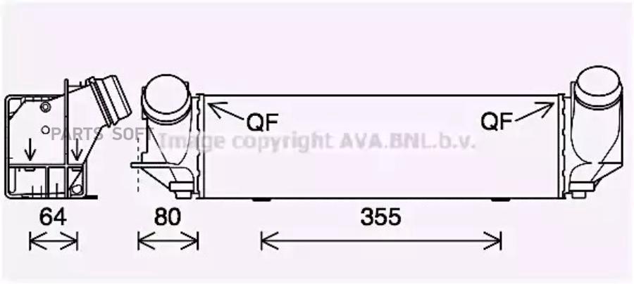 

Радиатор Интеркулера