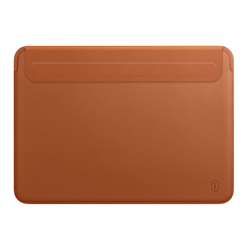 

Чехол для ноутбука унисекс Wiwu Skin Pro II PU Leather Sleeve 13,6" brown, Коричневый, Skin Pro II PU Leather Sleeve