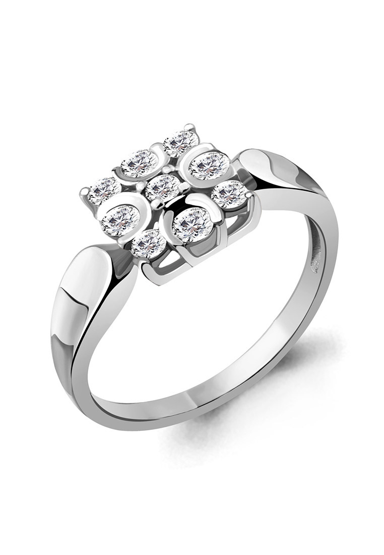 

Кольцо из серебра р.  Kari Jewelry 68715А.5, фианит, 68715А.5