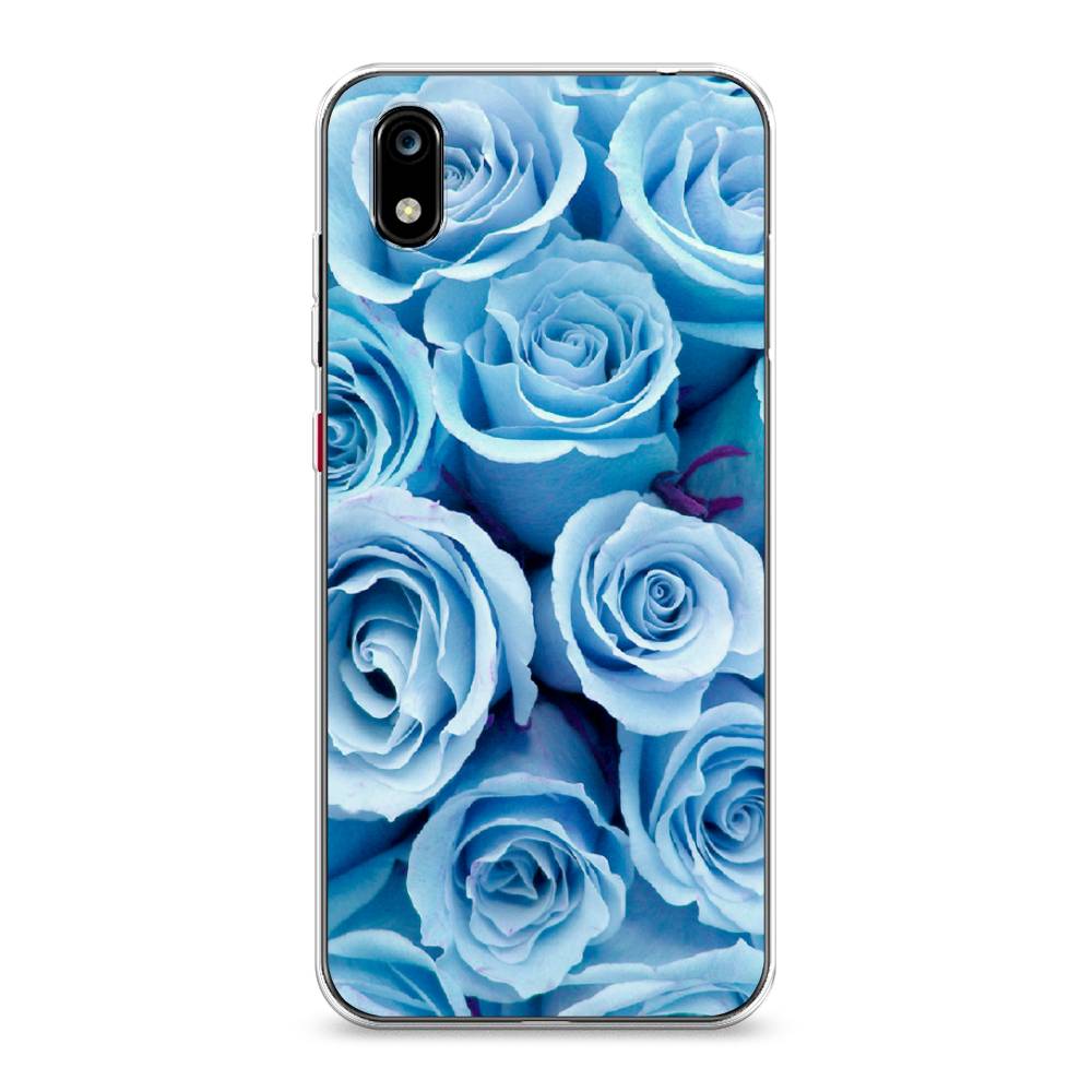 

Чехол Awog на ZTE Blade A7 2019 / ЗТЕ Блэйд A7 2019 "Лазурные розы", Разноцветный, 133150-8