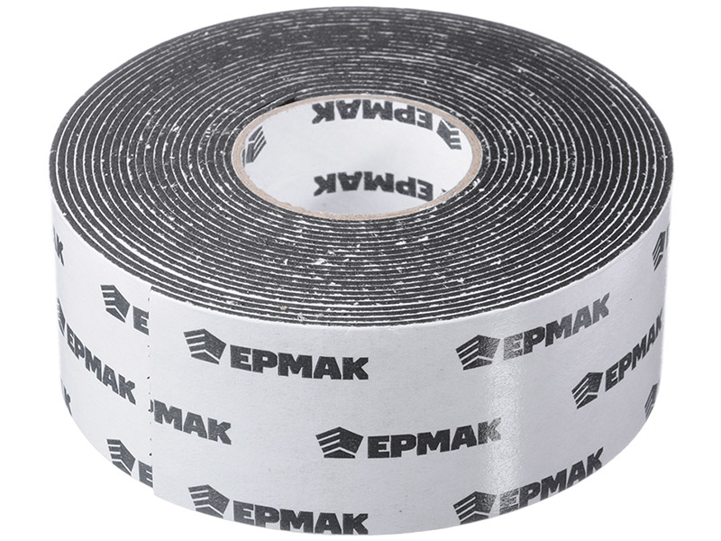 Клейкая лента Ермак Двухсторонняя 40mm x 5m Black 472-023