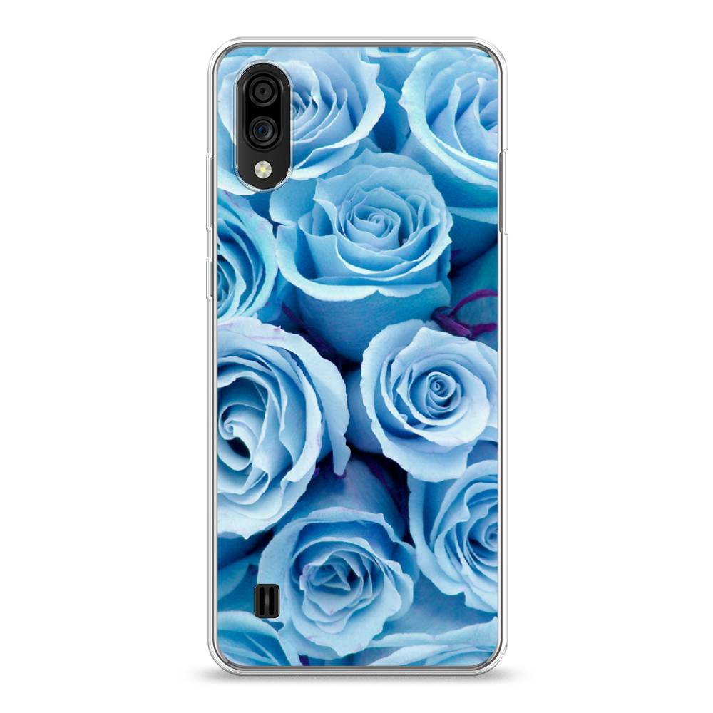 

Чехол Awog на ZTE Blade A5 (2020) / ЗТЕ Блэйд A5 (2020) "Лазурные розы", Разноцветный, 134950-8