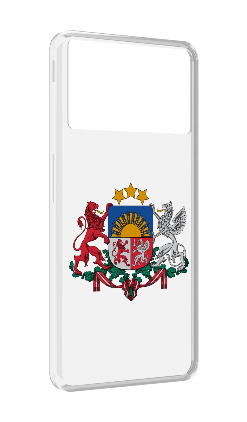 

Чехол MyPads герб-латвии для ZTE Nubia Z40S Pro, Прозрачный, Tocco