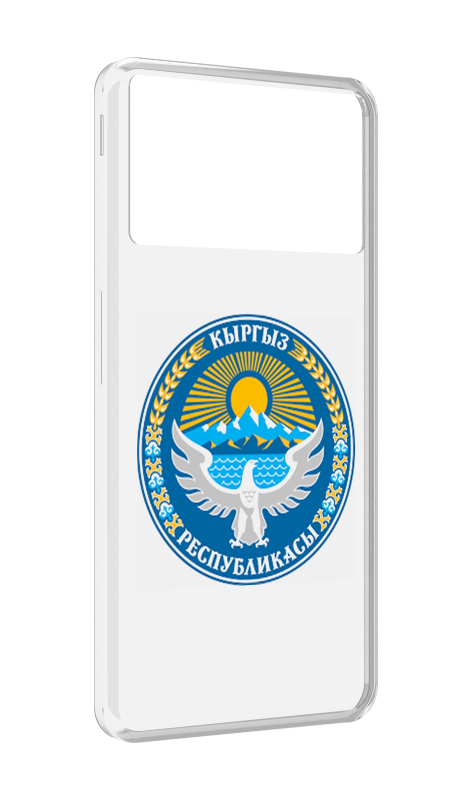 Чехол MyPads герб-киргизия для ZTE Nubia Z40S Pro
