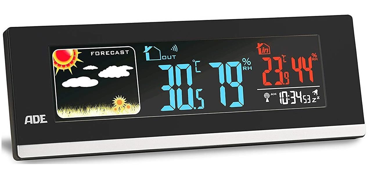 

Метеостанция ADE WS1601 black