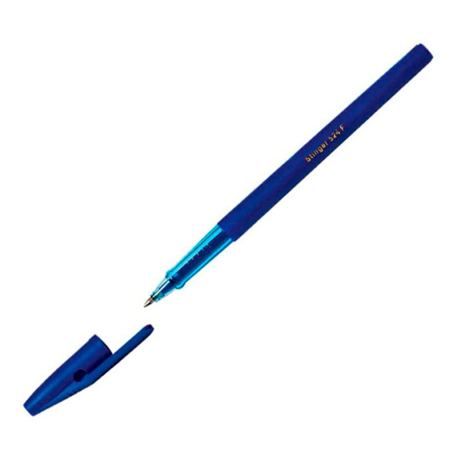 

Шариковые ручки СОЮЗ Stinger с блестками синие 2 шт