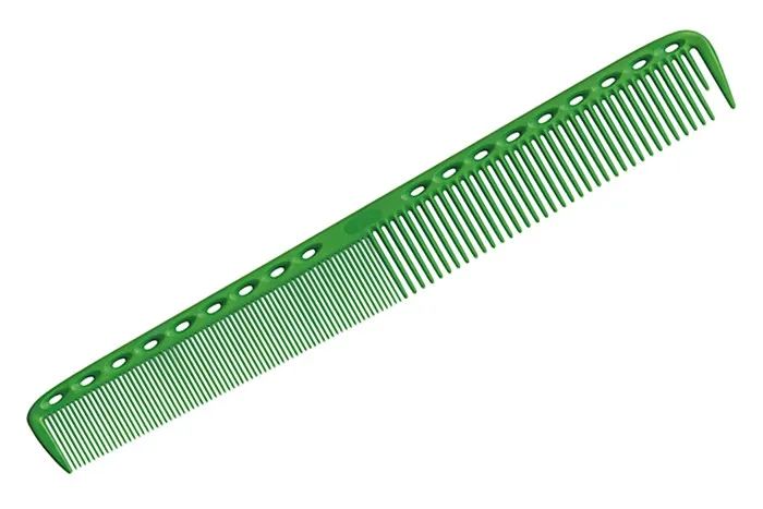 Расческа для стрижки многофункциональная Y.S.Park 335 зеленая lei расческа массажная пластик металлические зубья