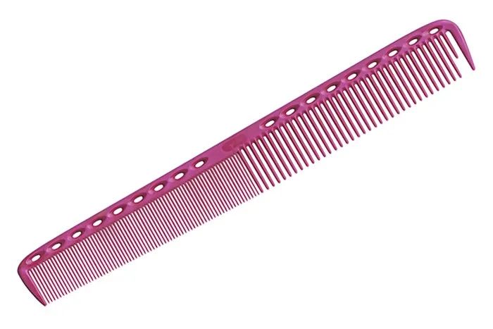 Расческа для стрижки многофункциональная Y.S.Park 335 розовая расчёска металлическая большая редкие и частые зубья 19 х 5 см