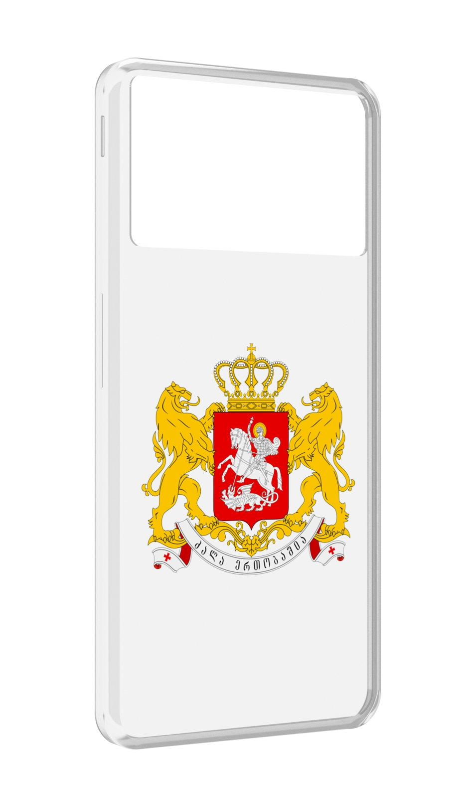 

Чехол MyPads герб-грузии для ZTE Nubia Z40S Pro, Прозрачный, Tocco