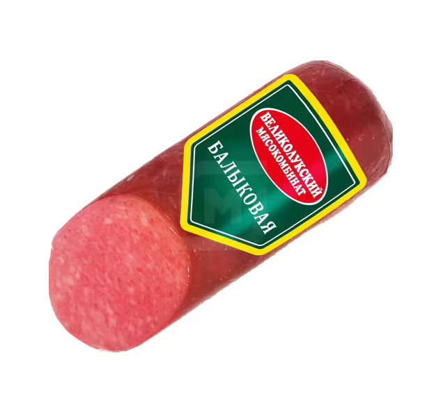 

Колбаса Великолукский мясокомбинат Балыковая полукопченая 400 г