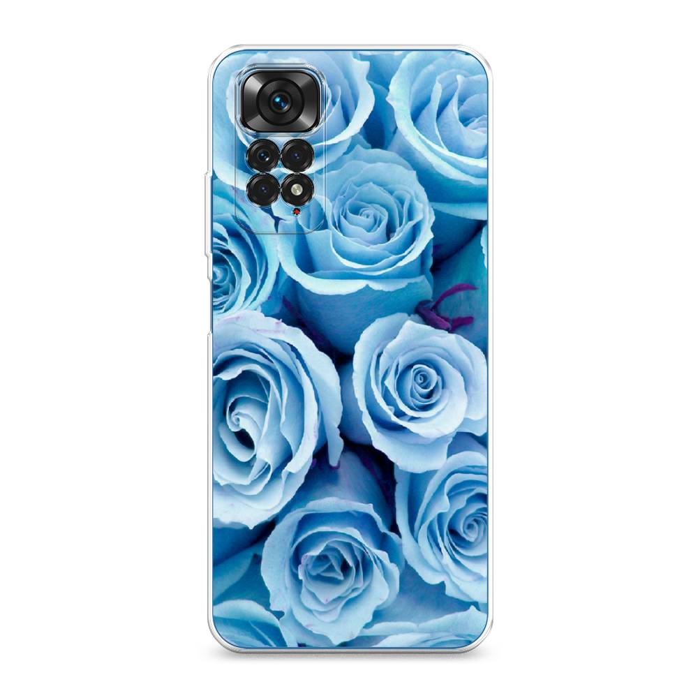 

Чехол Awog на Xiaomi Redmi Note 11 4G Global/Redmi Note 11S "Лазурные розы", Разноцветный, 312850-8
