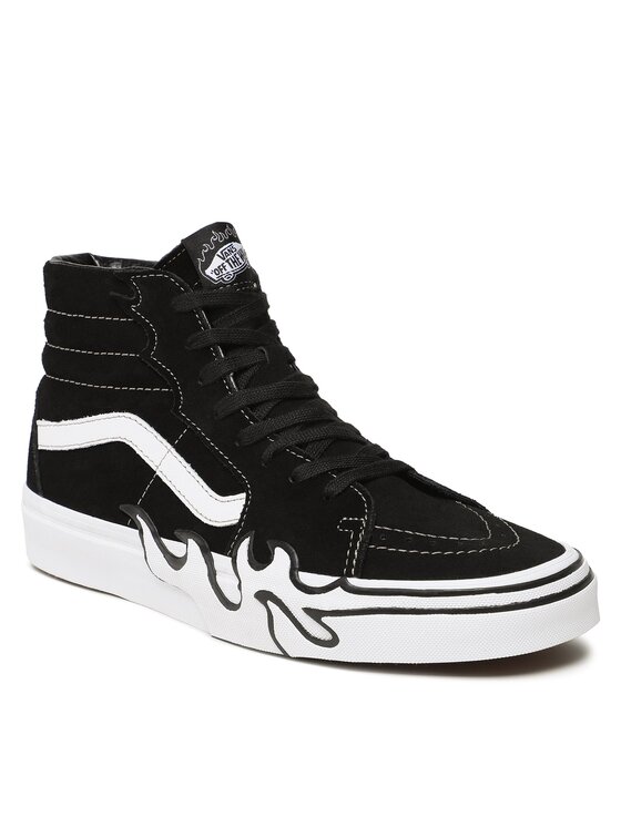 

Кеды Sk8-Hi Flame VN0005UJBZW1 Vans Черный 45 EU, Sk8-Hi Flame VN0005UJBZW1