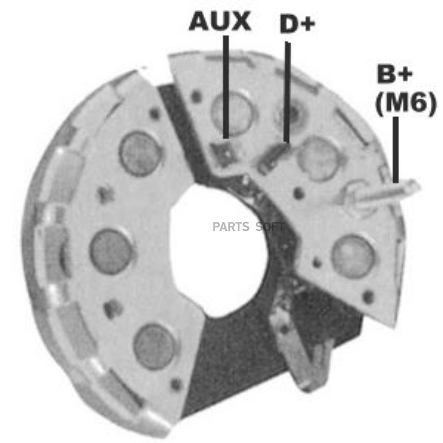 Мост диодный BOSCH 35A, 114MM